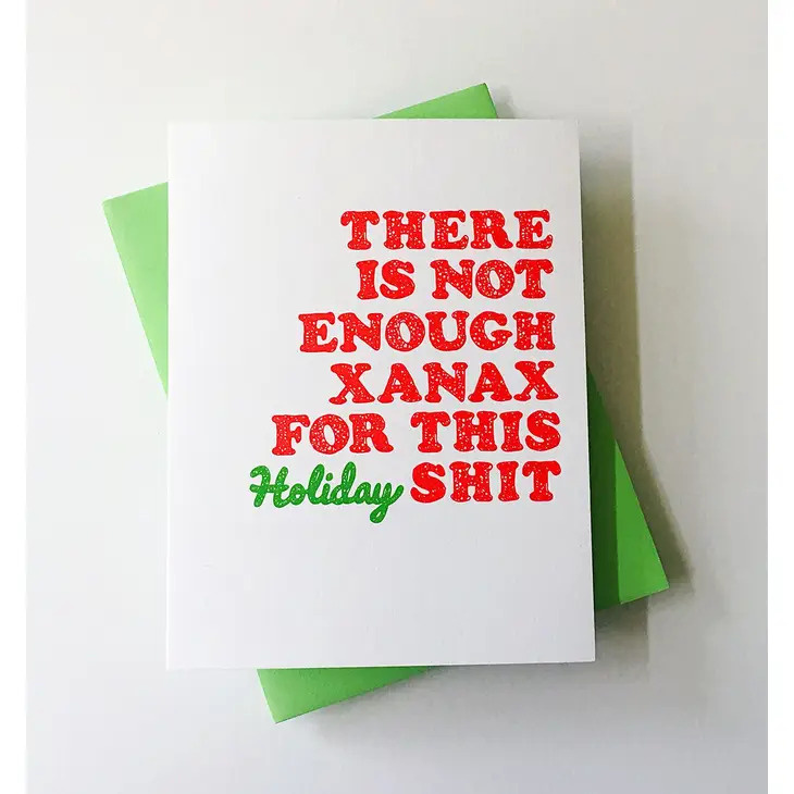 Richie Designs Xanax Holiday Card