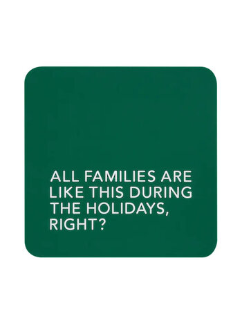 Pretty Alright Goods All Families Coaster