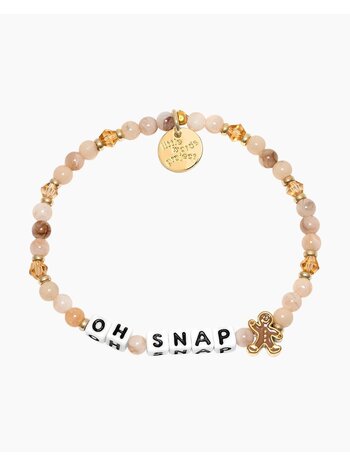 Little Words Project Oh Snap Gingerbread LWP Bracelet