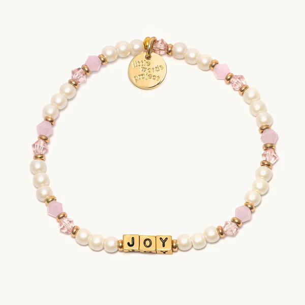 Little Words Project Joy Gold Letter LWP Bracelet