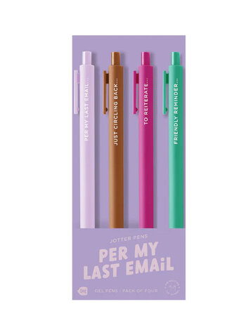 Talking Out of Turn Jotter Sets 4 Pack