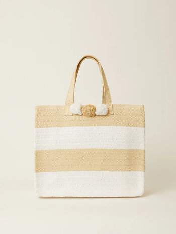 Intuition East West Woven Nylon Tote