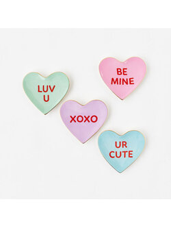 One Hundred 80 Degrees Conversation  Heart Trinket Dish