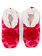 Shiraleah Ruby Slipper Socks Red