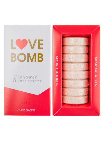 Chez Gagne Love Bomb Shower Steamers