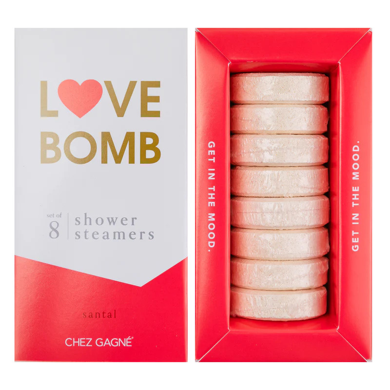 Chez Gagne Love Bomb Shower Steamers