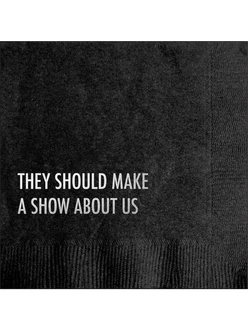 Pretty Alright Goods Show About Us Cocktail Napkins