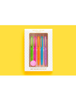 Taylor Elliott Designs Best Teacher Ever Pen Set