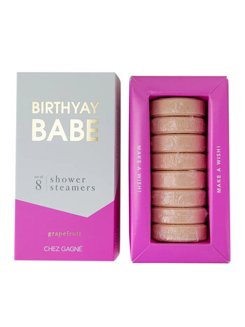 Chez Gagne Birthyay Babe Shower Steamers
