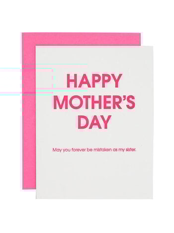 Chez Gagne Mother's Day Mistaken Sister Card