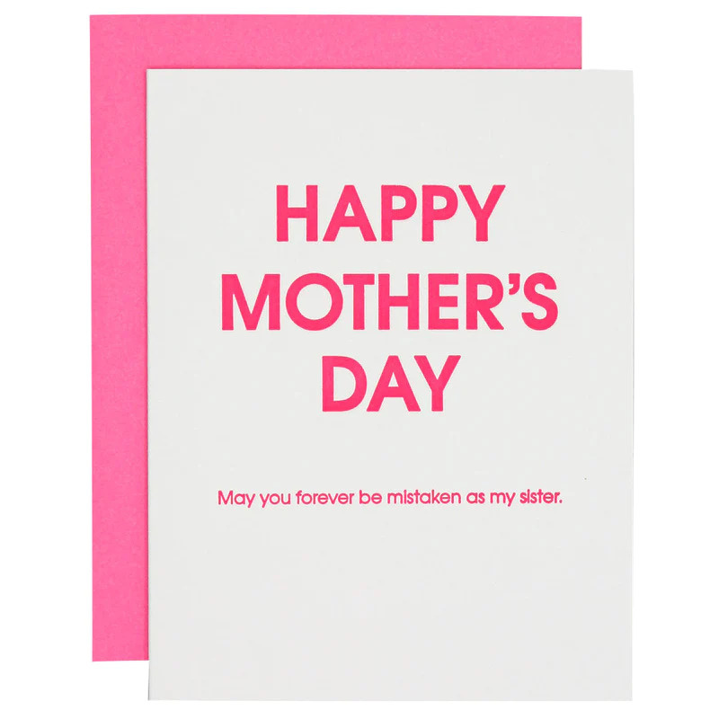Chez Gagne Mother's Day Mistaken Sister Card
