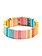 Daily Candy On Vacay 1 Tall Pastel Colored Tile Bracelet