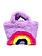 Daily Candy Fuzzy Rainbow Purse