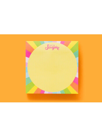 Taylor Elliott Designs Sunshine Sticky Reminder Pad