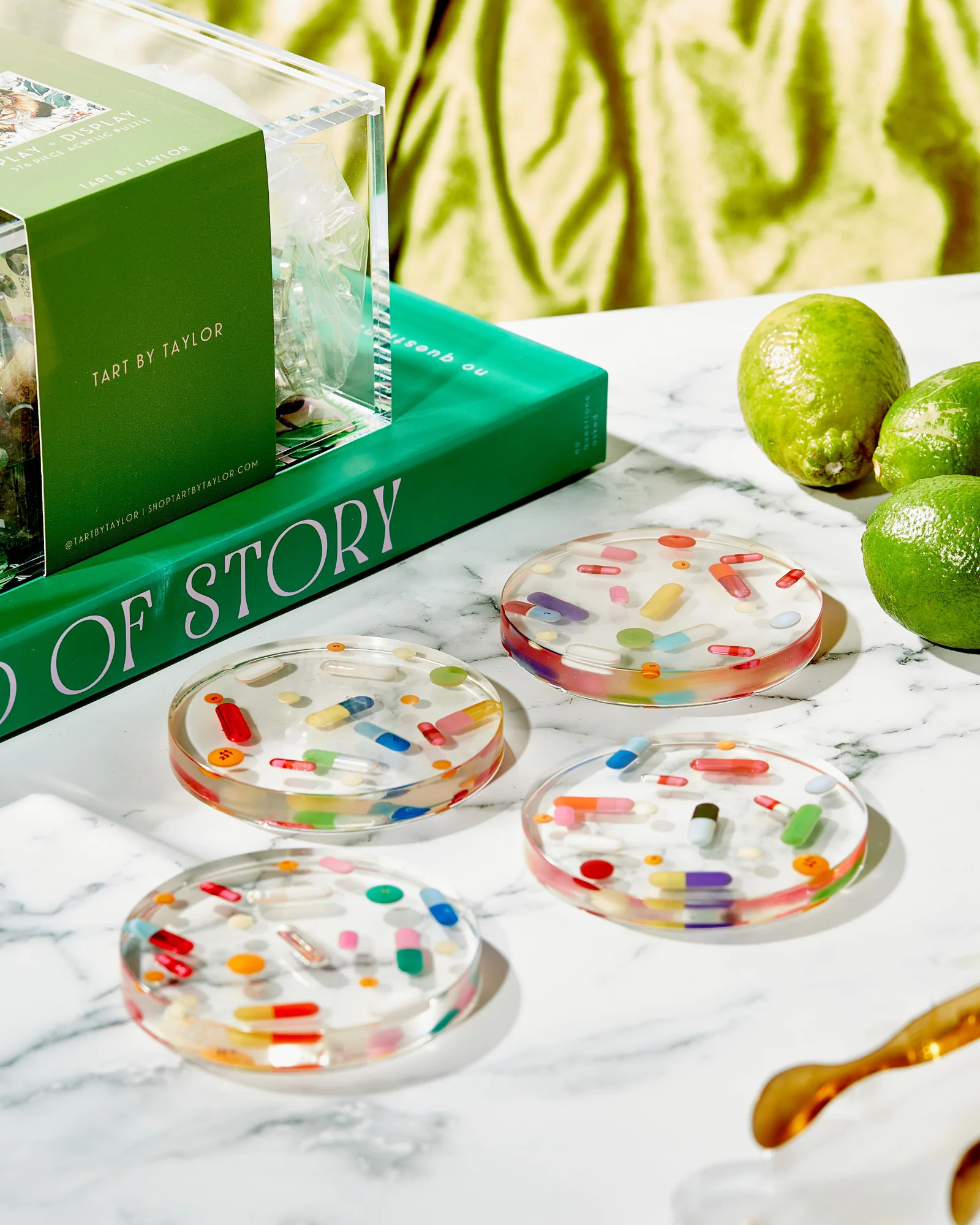 tart BY TAYLOR Classic Pill Coaster