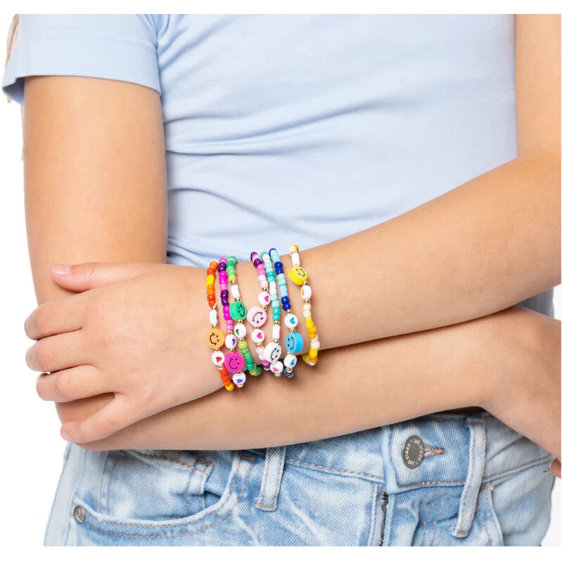 Daily Candy Smiley Beaded Bracelets