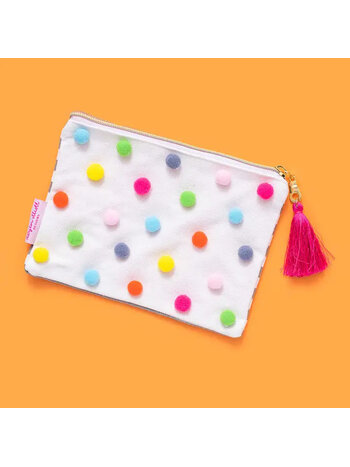 Taylor Elliott Designs Pom Pom Medium Pouch