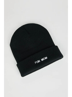 Intentionally Blank Fun Mom Beanie