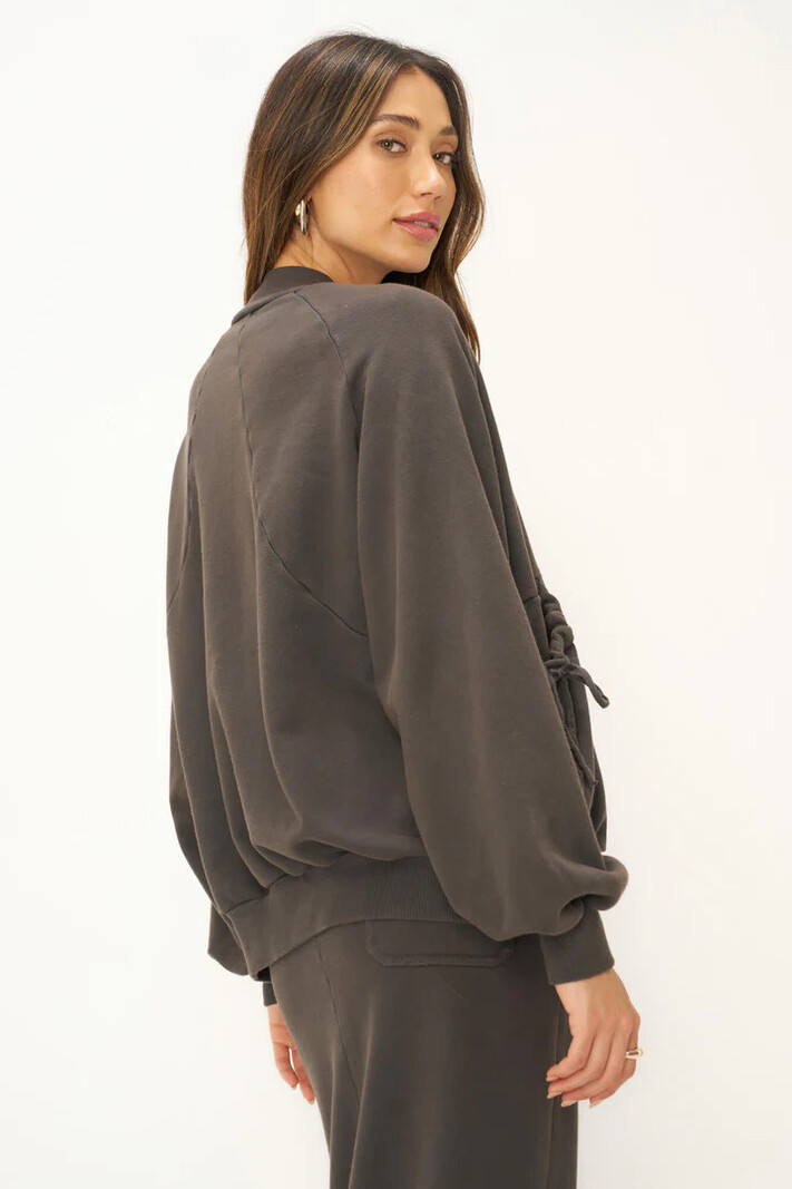 Project Social T Te Amo Zip Up Seamed Jacket