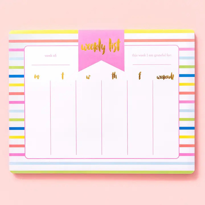 Taylor Elliott Designs Weekly Planner Notepad