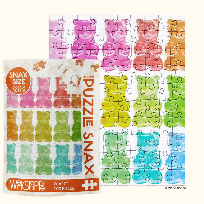Werkshoppe Gummy Bears 100 Piece Puzzle