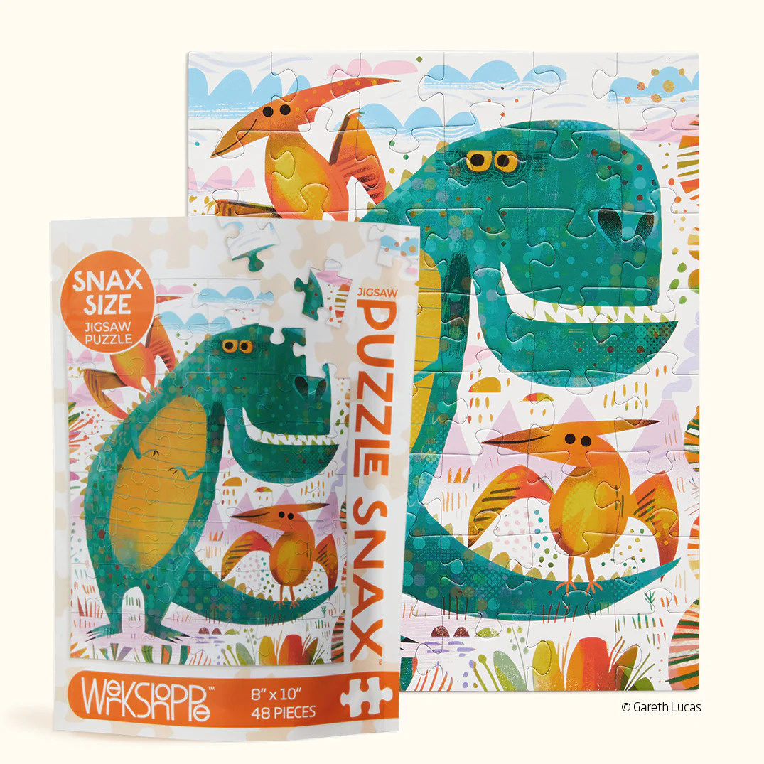 T Rex and Friends 48 Piece Puzzle Snax