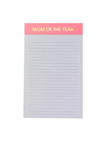 Chez Gagne Mom of the Year Notepad