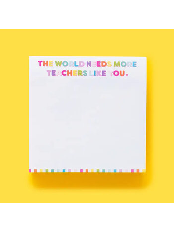 Taylor Elliott Designs Teacher Appreciation Sticky Notepad