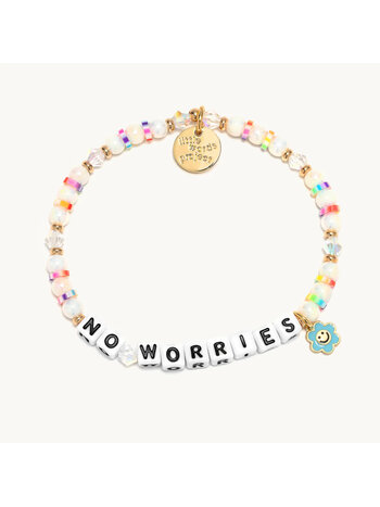 Little Words Project No Worries Happy Flower LWP Bracelet