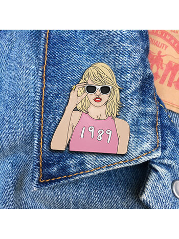 The Found Taylor 1989 Pin