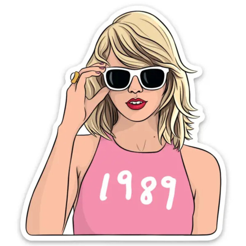 The Found Taylor 1989 Die Cut Sticker