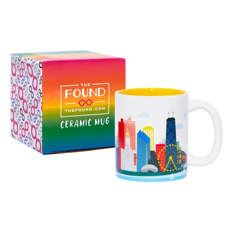 The Found Chicago Skyline Coffee Mug