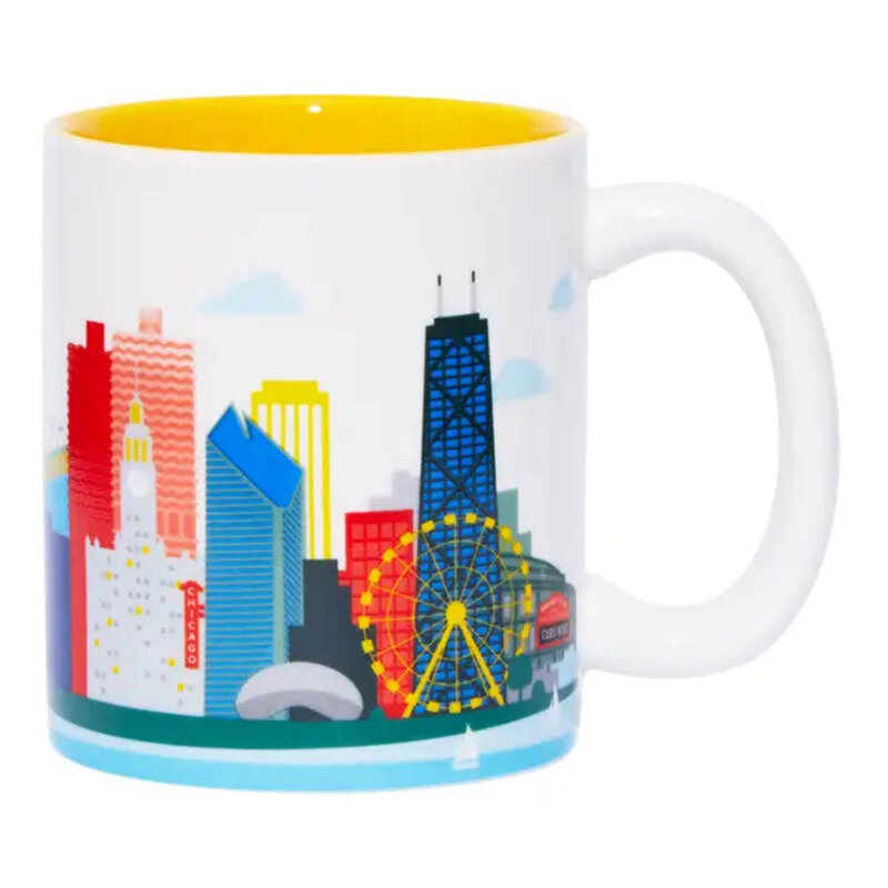 The Found Chicago Skyline Coffee Mug