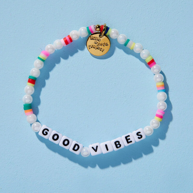 Little Words Project Good Vibes Firecracker LWP Bracelet