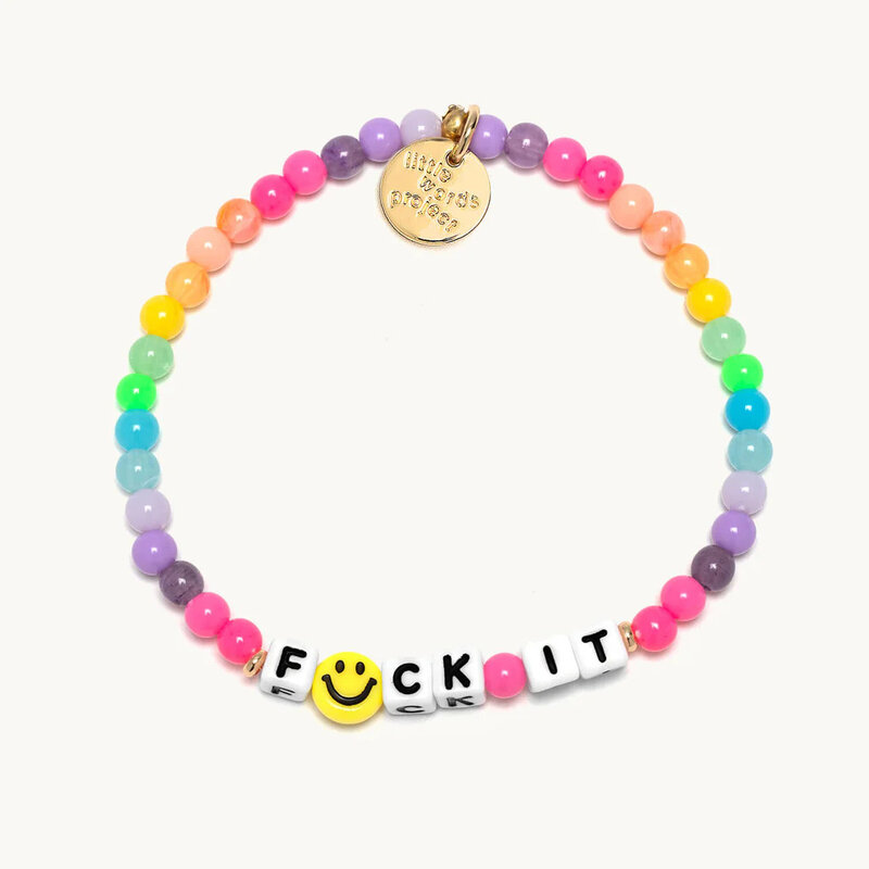 Little Words Project F*ck It Neon Waves LWP Bracelet