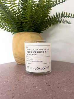 Love, Charlie Merch Smells As Good As Your Wedding Day Will Feel Candle