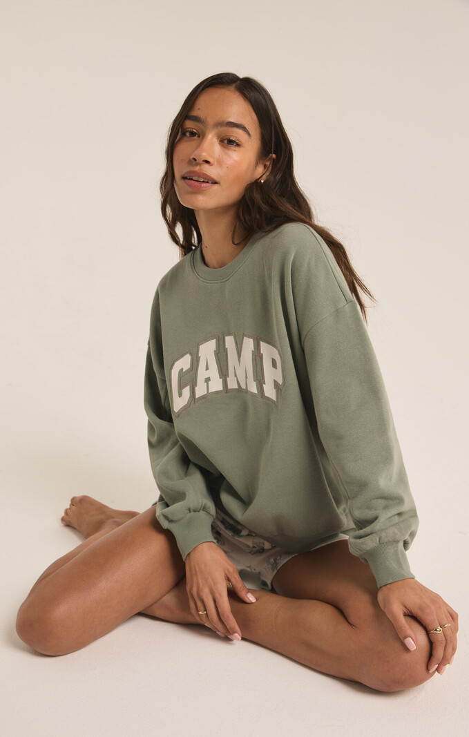 Z Supply Oversized Camp Sweatshirt