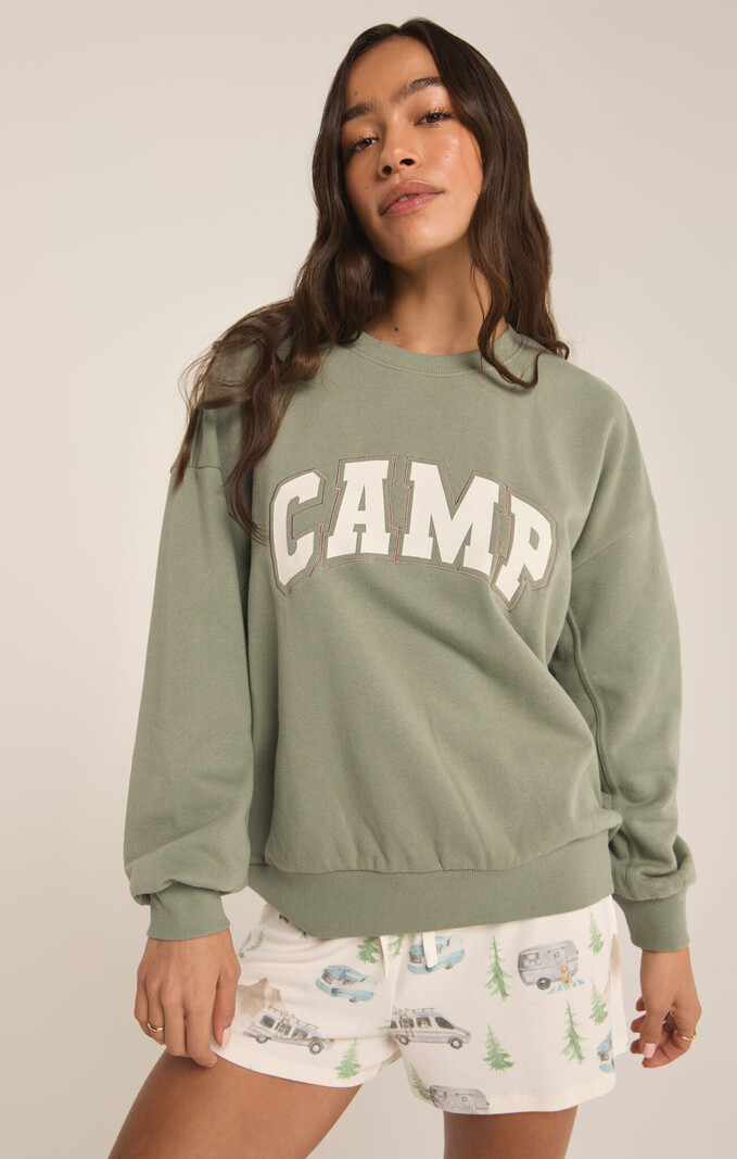 Z Supply Oversized Camp Sweatshirt