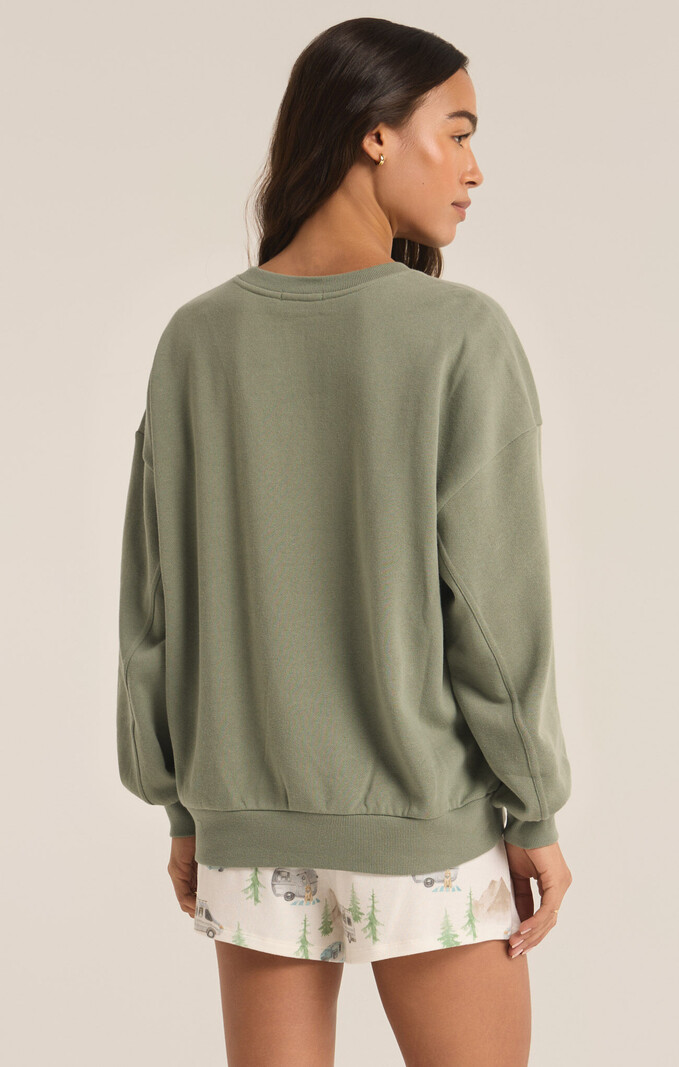 Z Supply Oversized Camp Sweatshirt