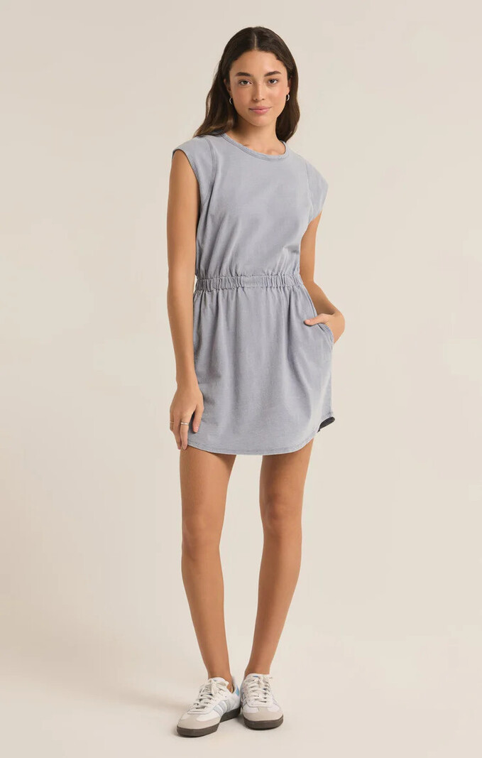 Z Supply Paxton Knit Denim Dress