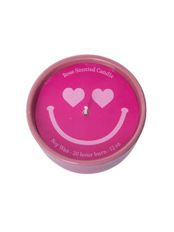 Totalee Heart Eyes Smiley Catch All Candle