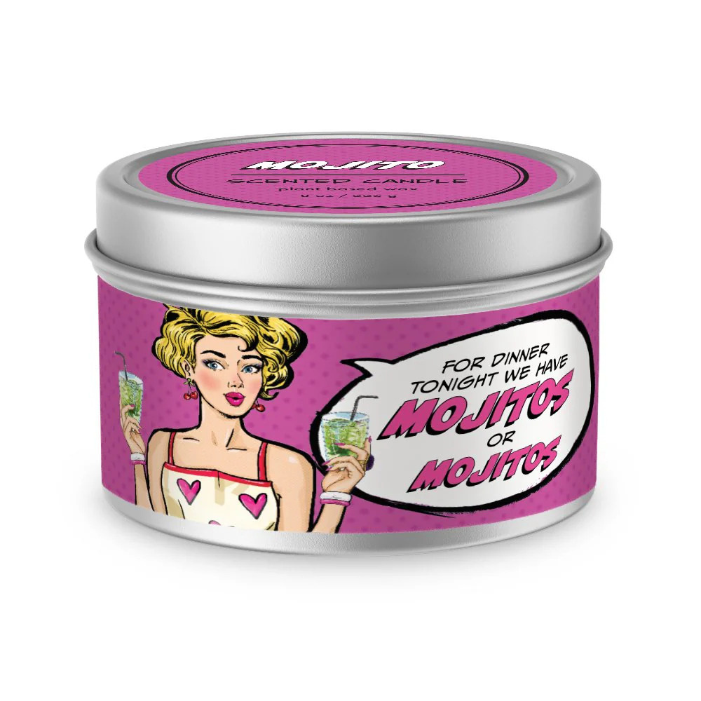 papersalt Pop Life Mojito Candle