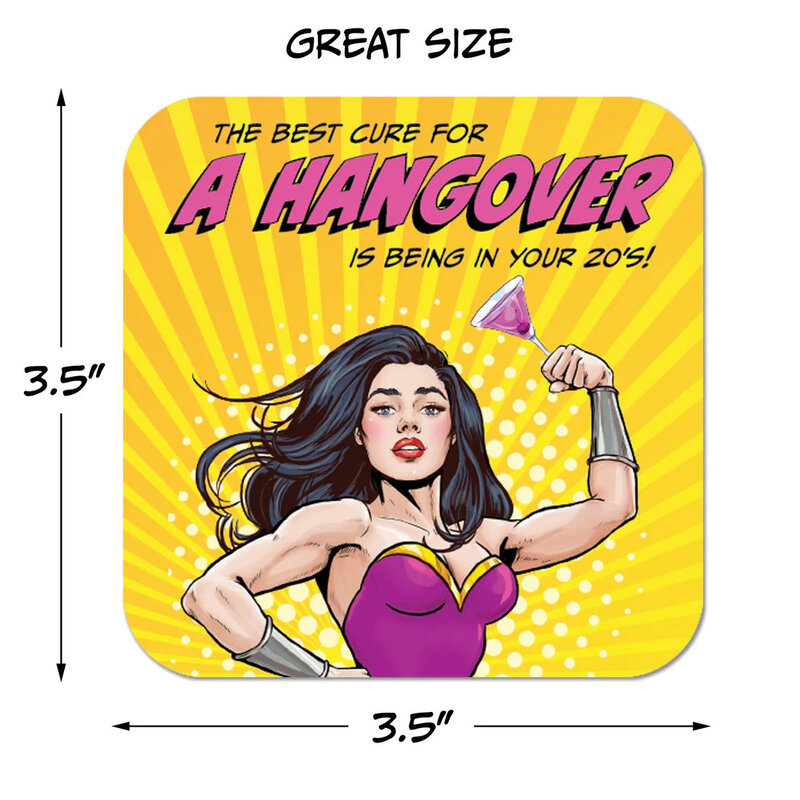The Best Cure for A Hangover is Being in Your 20's Coasters - Thumbnail 2