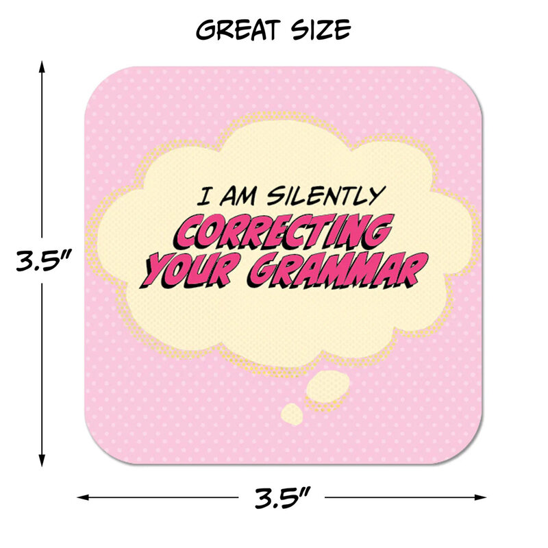 papersalt Grammar Coasters