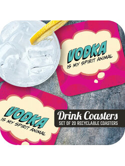 papersalt Spirit Animal Coasters