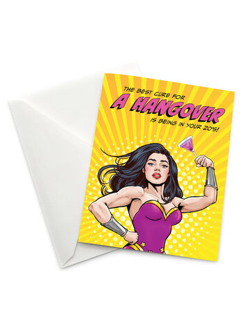 papersalt Hangover Greeting Card