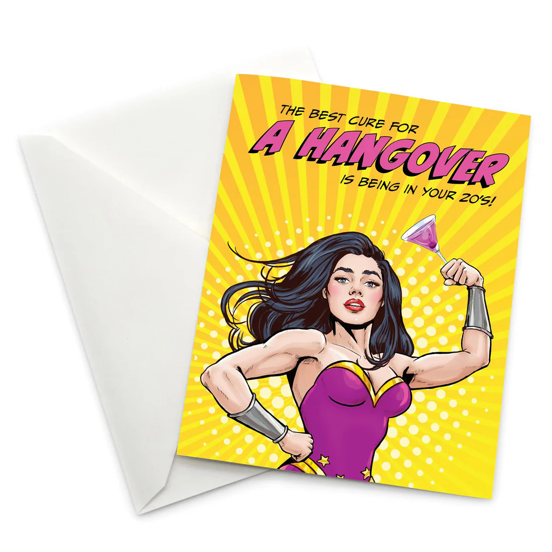 papersalt Hangover Greeting Card