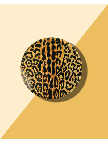 tart BY TAYLOR Leopard Print Coaster