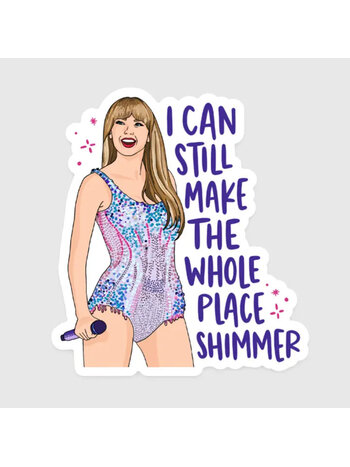 Brittany Paige Tay Shimmer Sticker