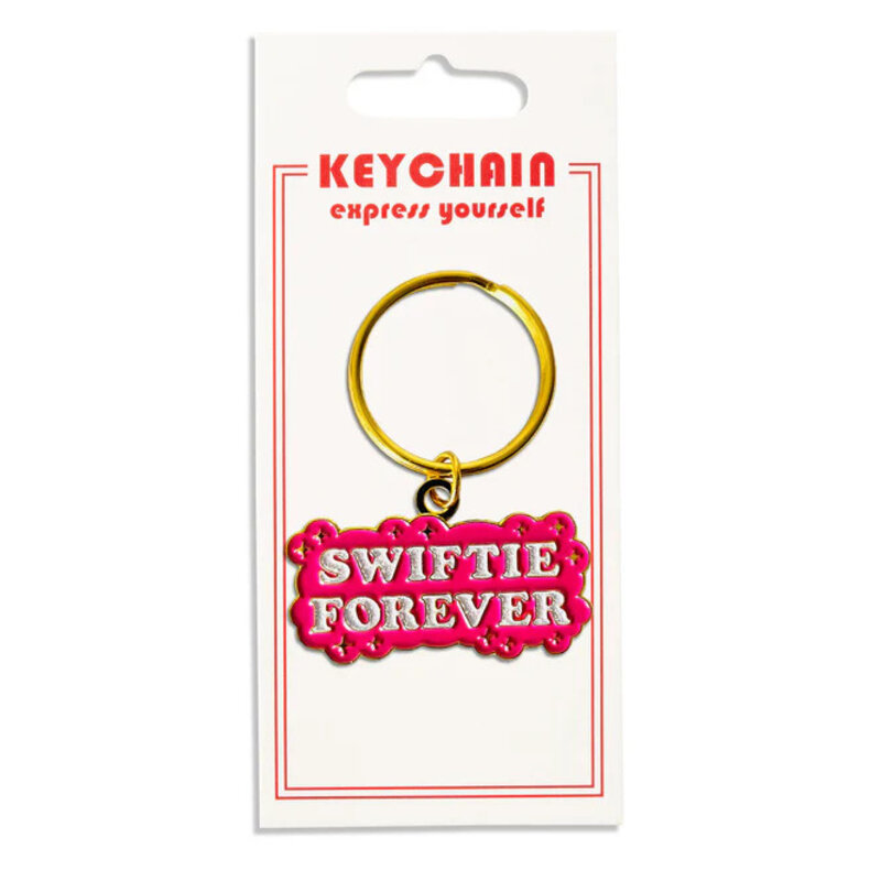 The Found Swiftie Forever Keychain